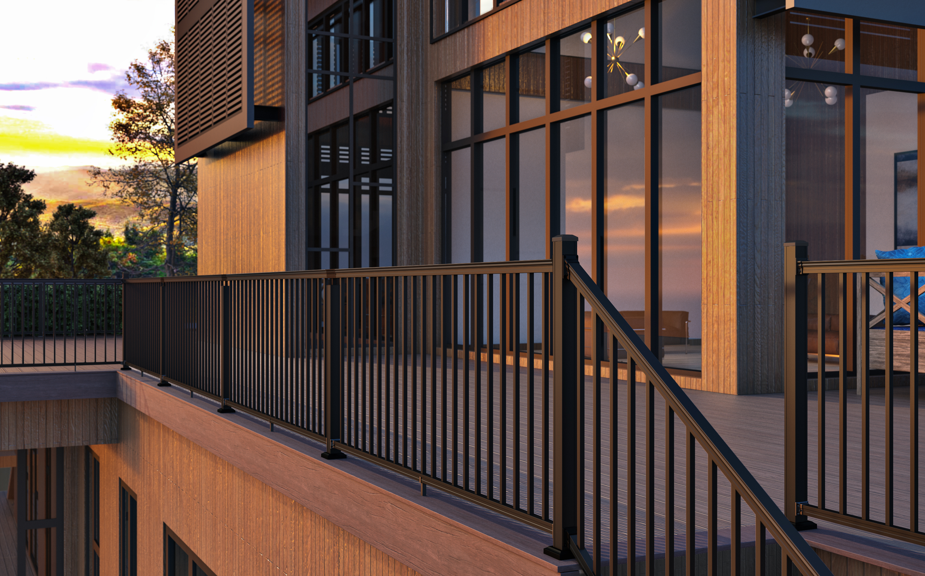 3 Ways to Minimize the Posts in Your Railing System